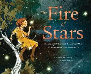 This is the book cover for THE FIRE OF STARS