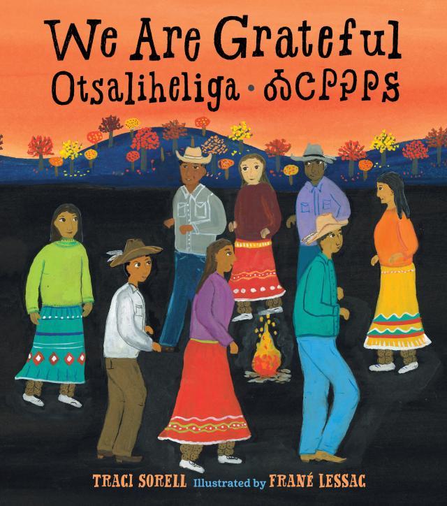 This is the cover to We Are Grateful, Otsaliheliga.